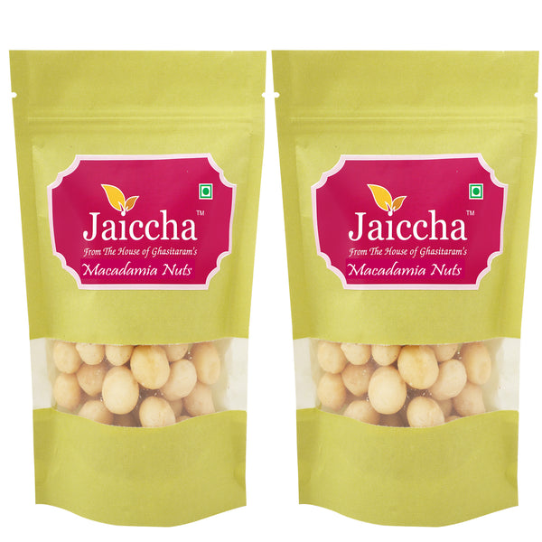  Macadamia Nuts 400 gms in Green Paper Pouch