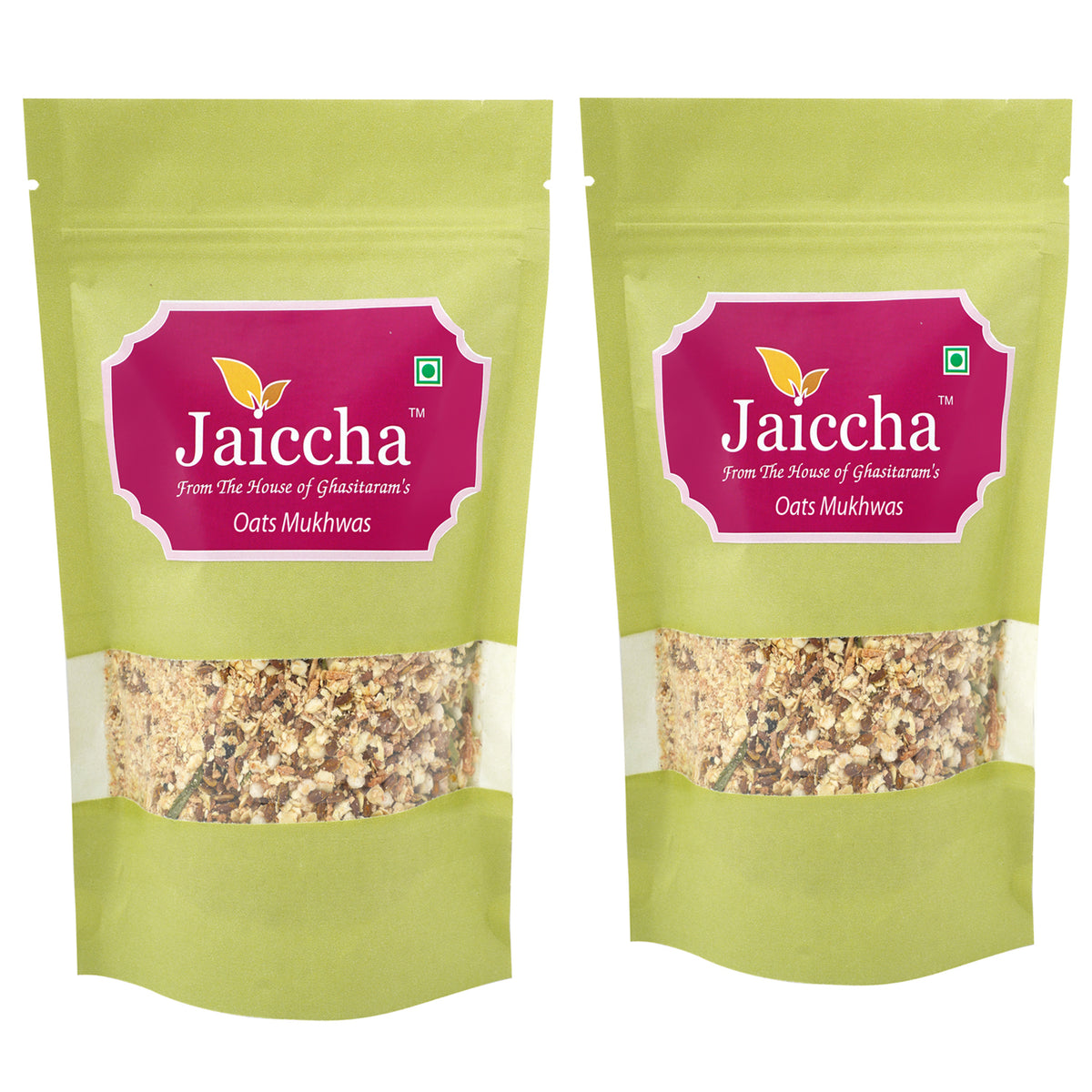 Oats Mukhwas 400 gms in Green Paper Pouch