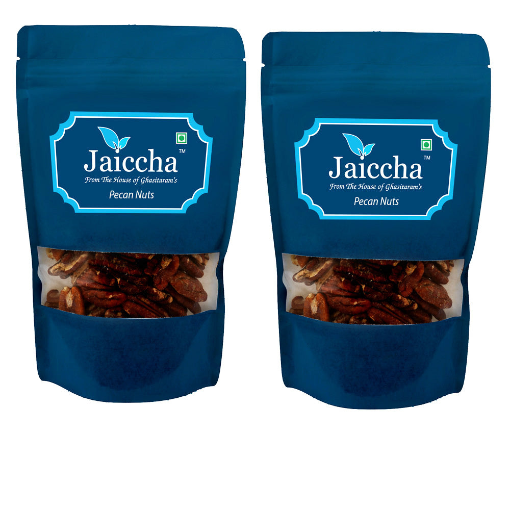  Pecan Nuts 400 gms in White Paper Pouch