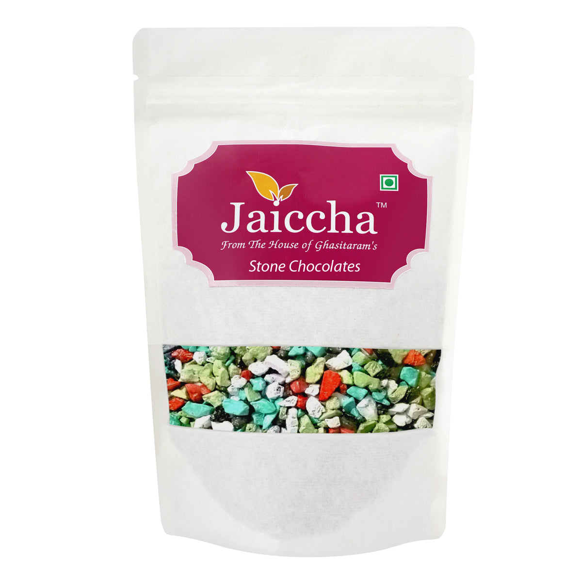 Stone/ Rock Chocolates 800 gms in White Paper Pouch