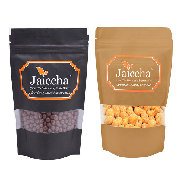 Chocolate Coated Butterscotch and Crunchy Cashew 200 gms