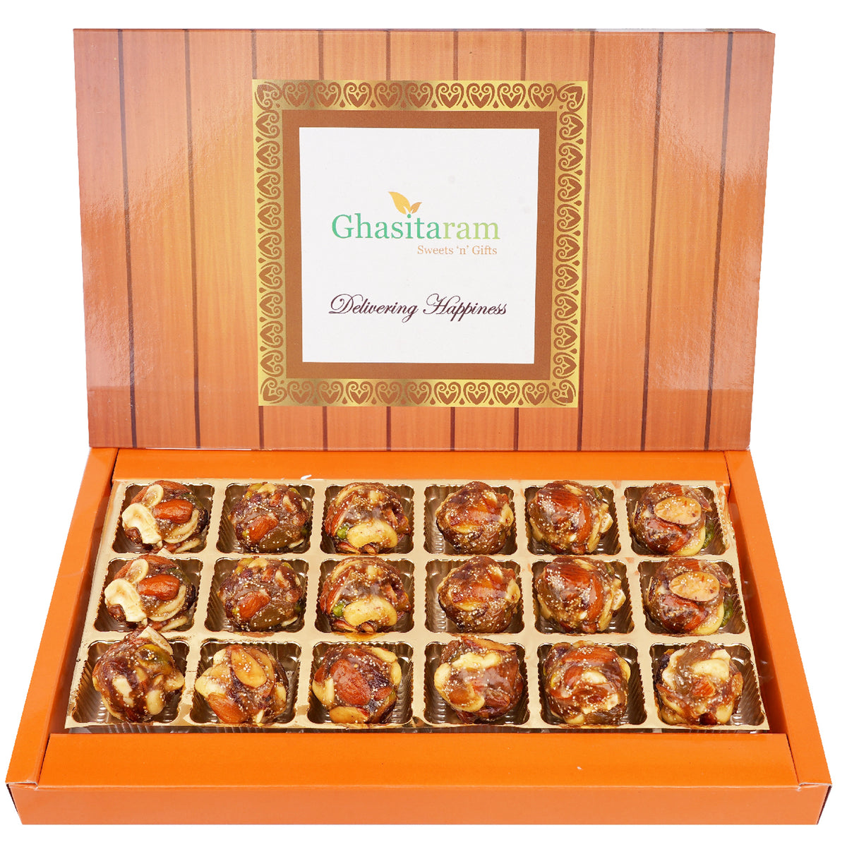 Dryfruit Laddoo with no added Sugar 18 pcs