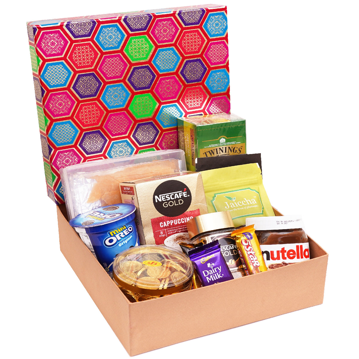 Gourmet Medium Hamper Box of 12 Goodies