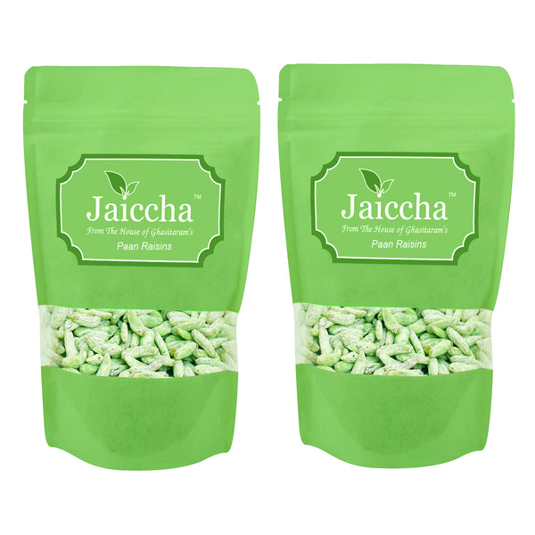 Paan Raisins in Green Paper Pouch 400 gms 