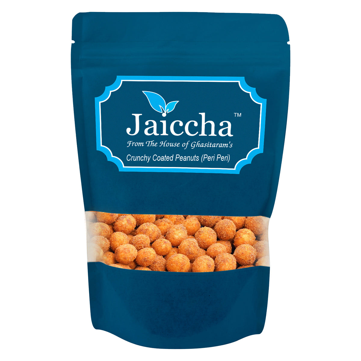 Peri Peri Crunchy Coated  Peanuts in Blue Paper Pouch 200 gms  