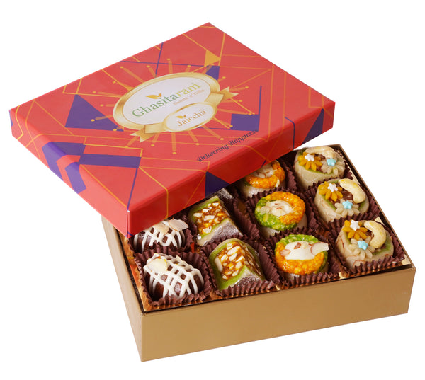 Exotic Dryfruit Sweets in Premium Box 12pcs