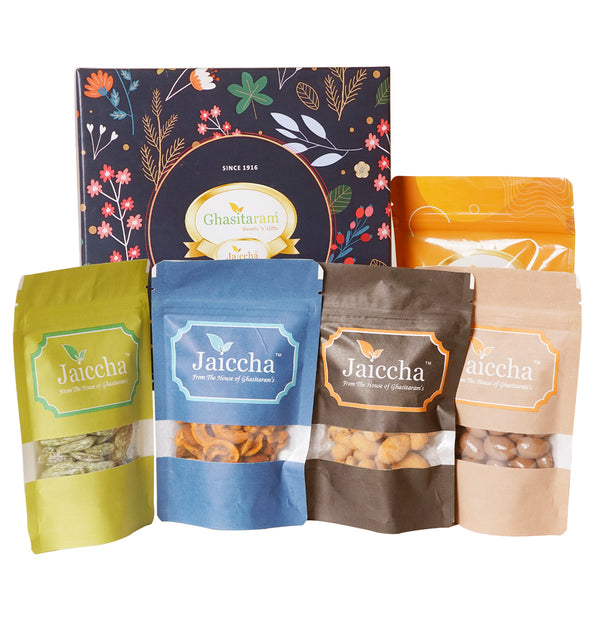 Diwali Gifts-Ghasitaram Hamper Box of 5 Pouches