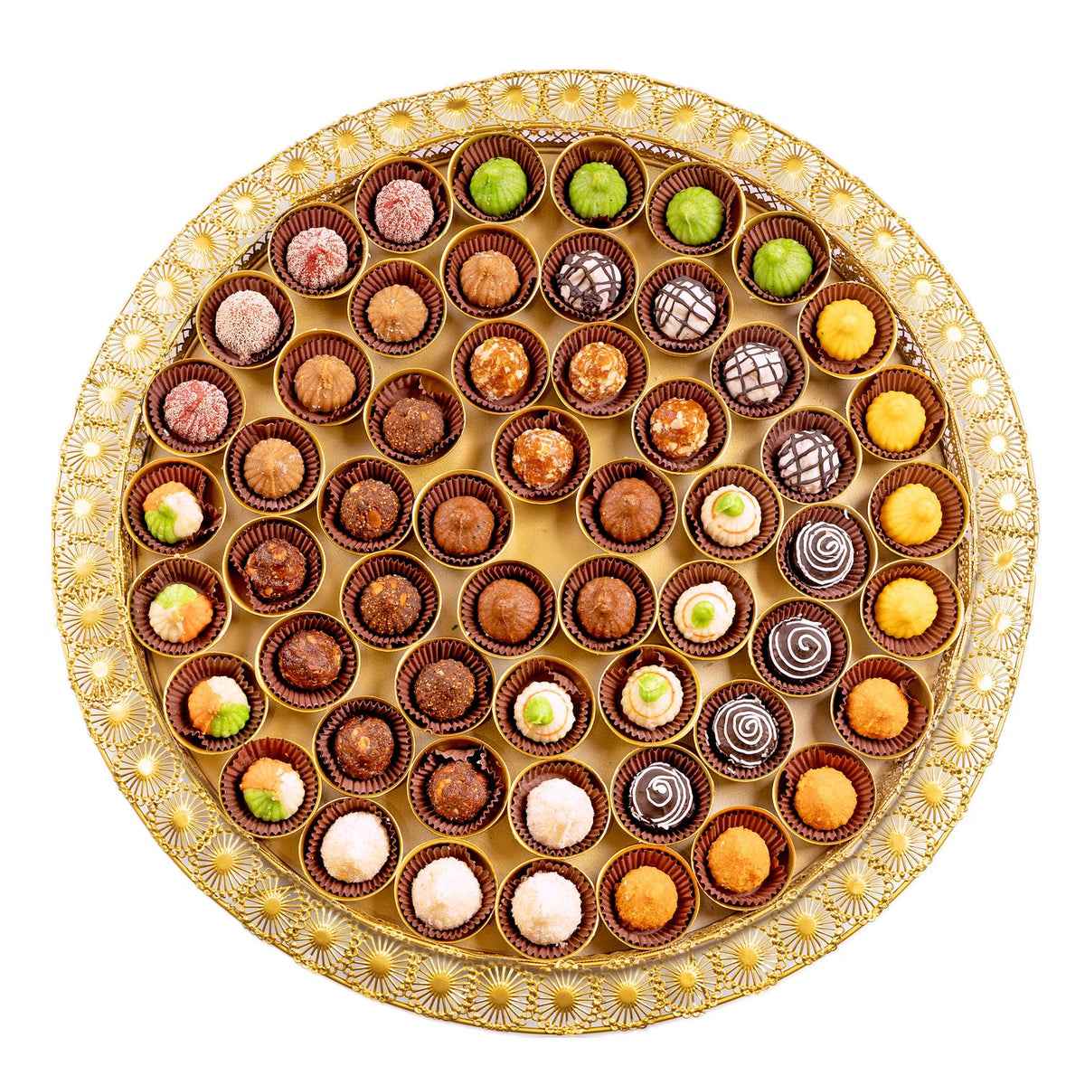 Chappan Bhog Modaks Thali