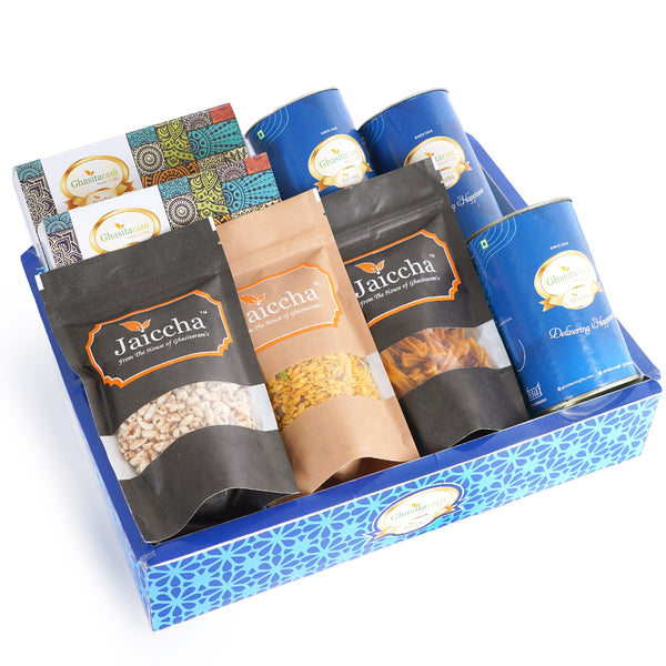 Blue Hamper Box 