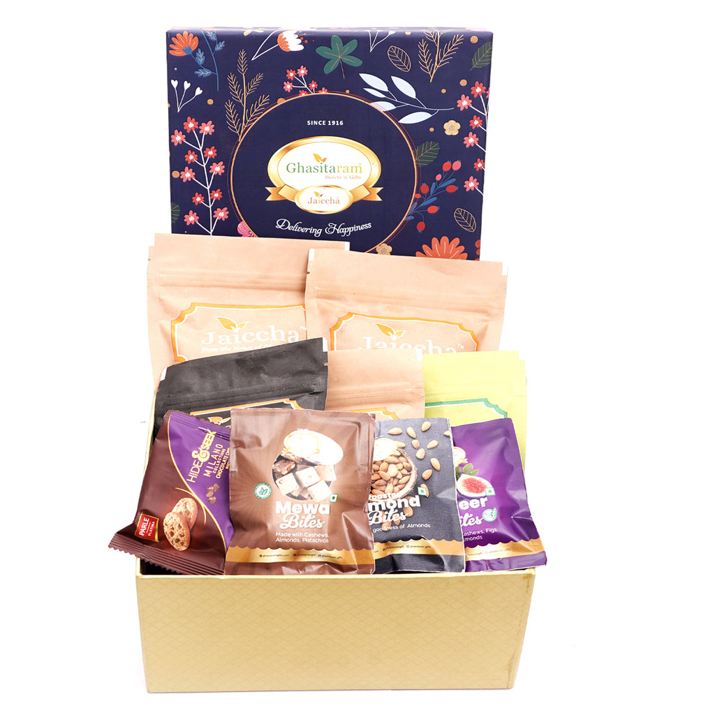Diwali Gifts-Ghasitaram Hamper Box of 13 Goodies