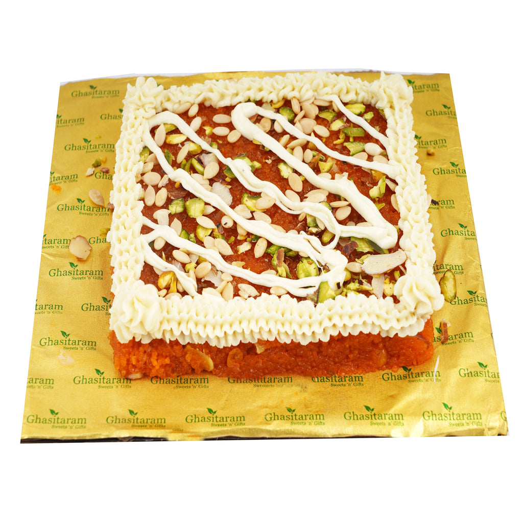 Express Delivery Mother's Day Gift Motichoor Laddoo Cake 500 GMS