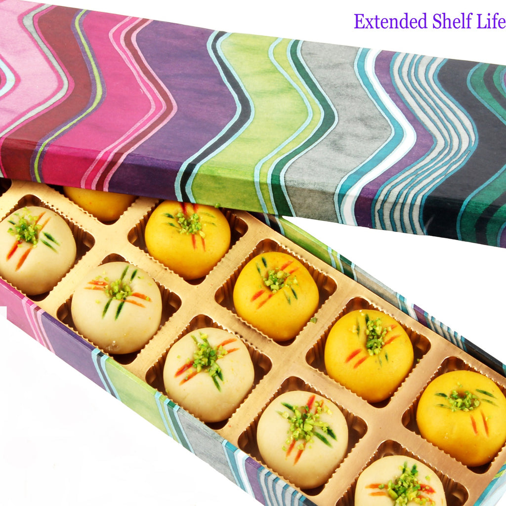 Mothers Day Sweets-Pink Printed Peda box