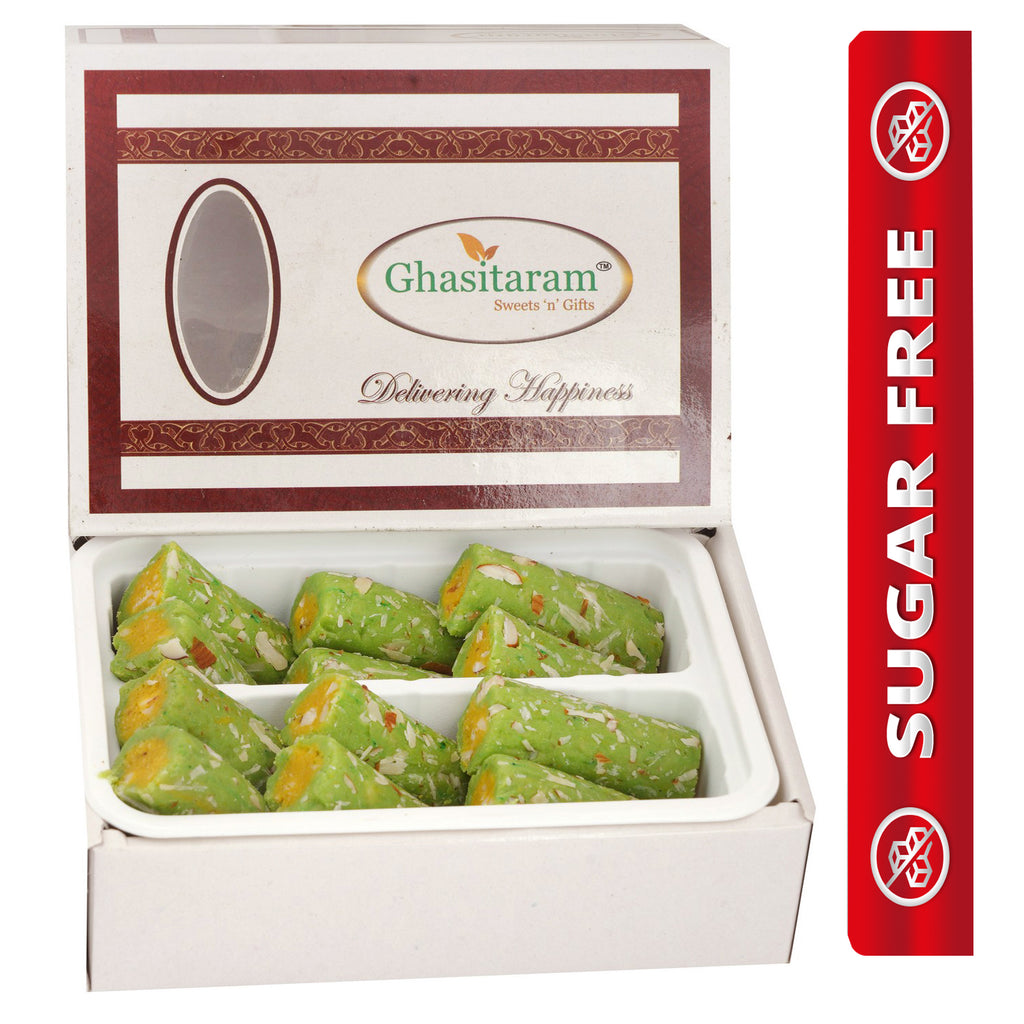 Mother's Day Gifts - Sugar Free KAJU PISTA ROLL (200 Gms)
