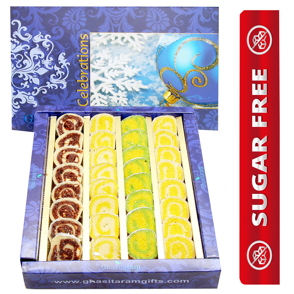 Mother's Day Gifts - Sugarfree Assorted Moons Box 800 gms
