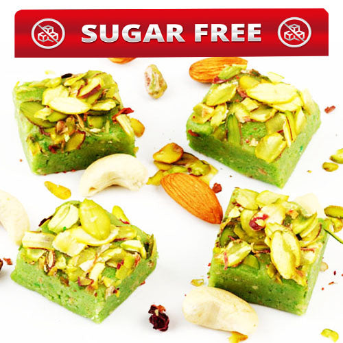 Mother's Day Gifts - Sweets Sugarfree Pistachio Squares 800 gms