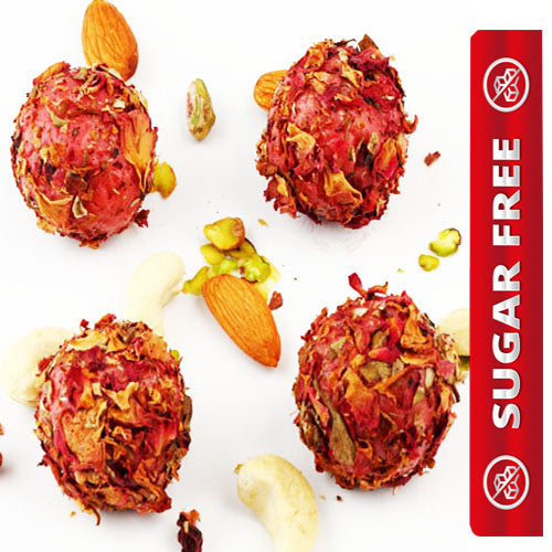 Mother's Day Gifts - Sweets  Sugarfree Rose Petal Strawberry Balls 800 gms