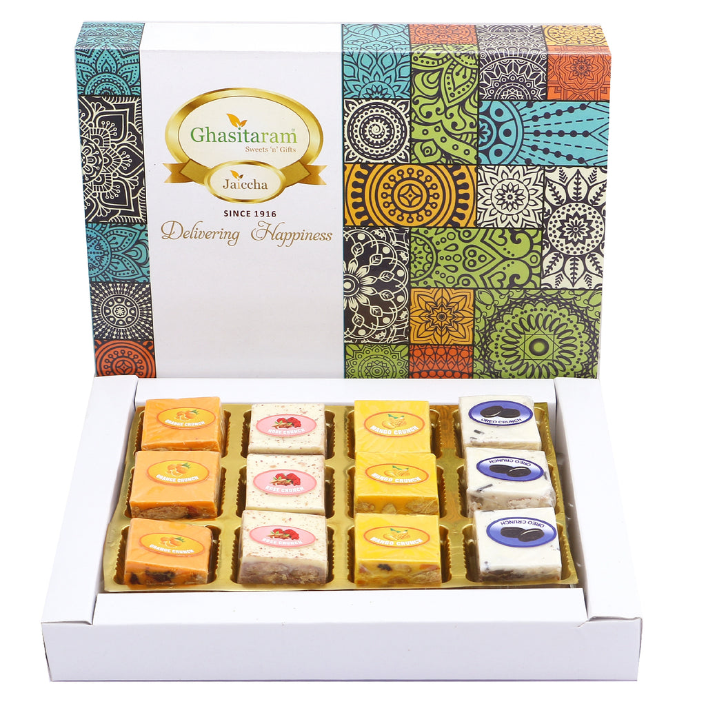 Mother's Day Sweets-Chocolate Dryfruit Bites 12 pcs