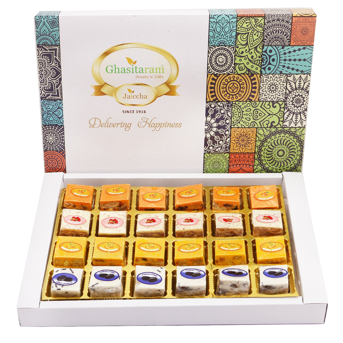 Mother's Day Sweets-Chocolate Dryfruit Bites 24 pcs