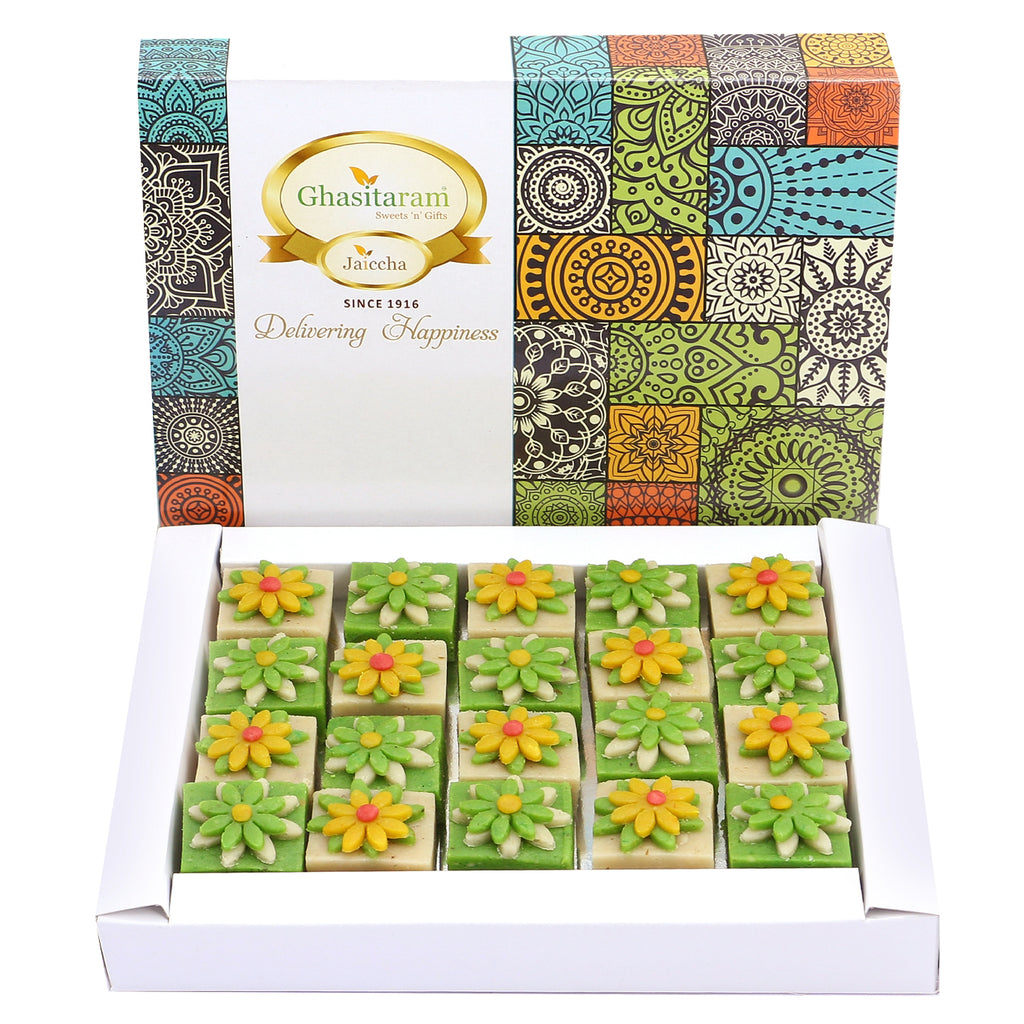 Mother's Day Sweets-Designer Dryfruit Sweets Box