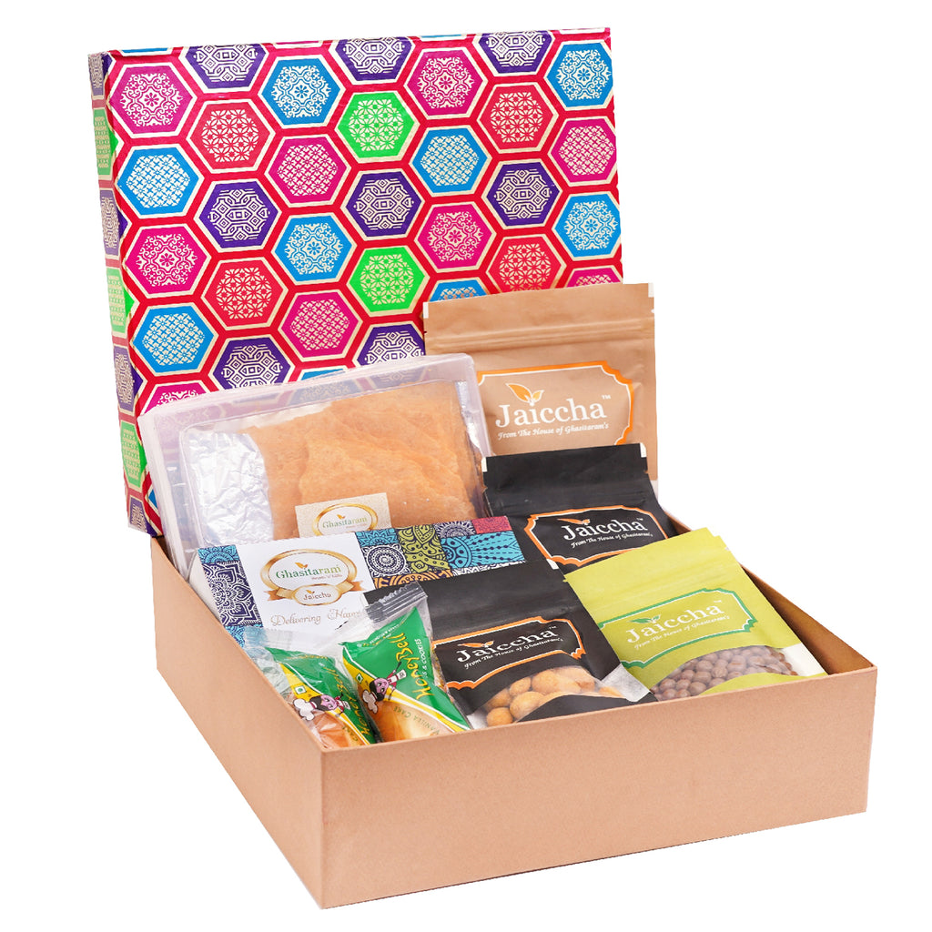 Mothers Day Gifts-Gourmet Medium Hamper Box of 7 Assortments