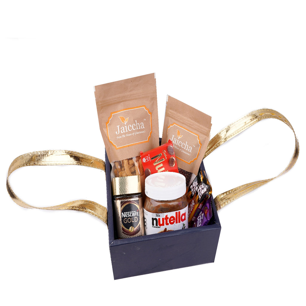 Mothers Day Gifts-Handle Basket of 9 Goodies