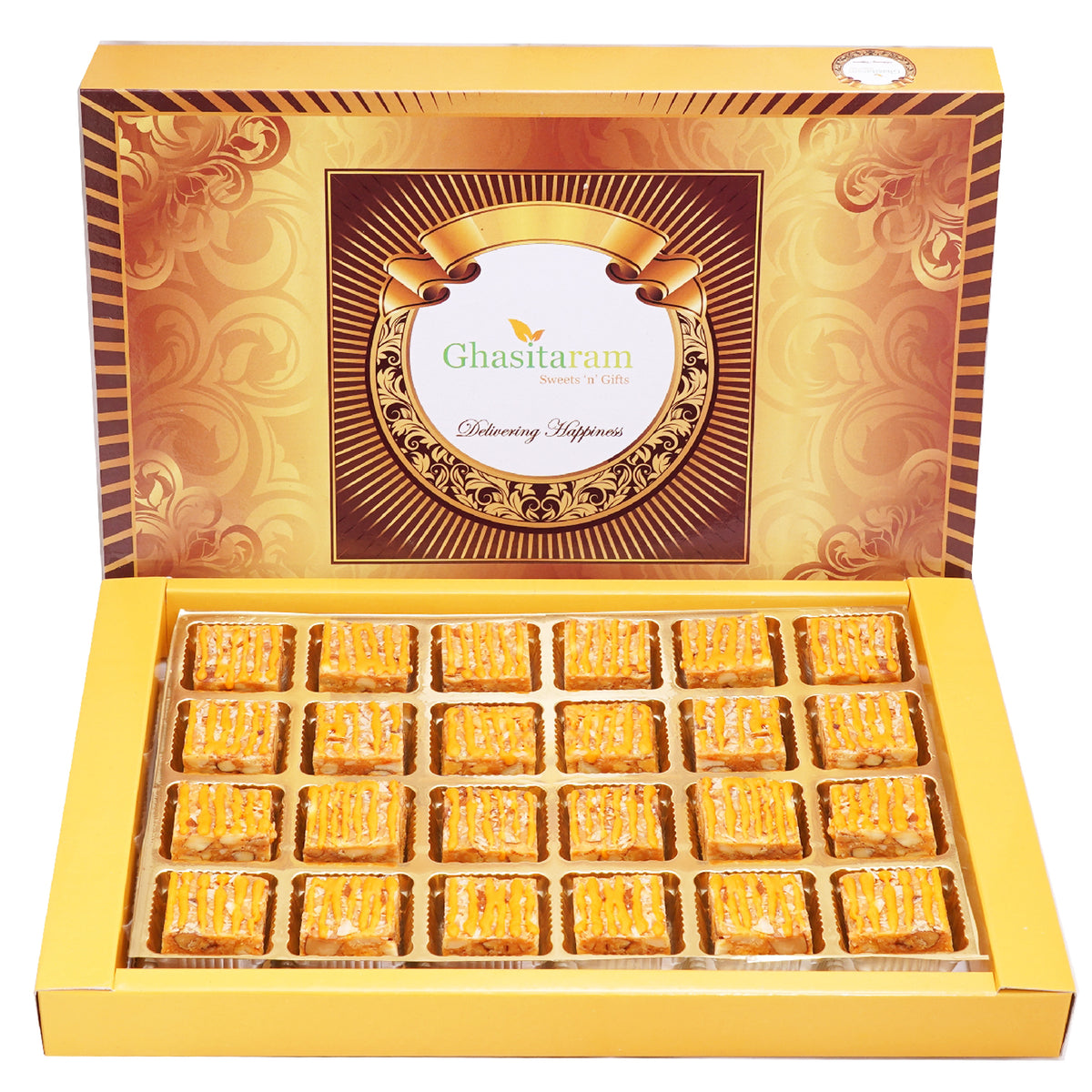 Mothers Day Sweets-Orange Drfruit Bites 24 pcs