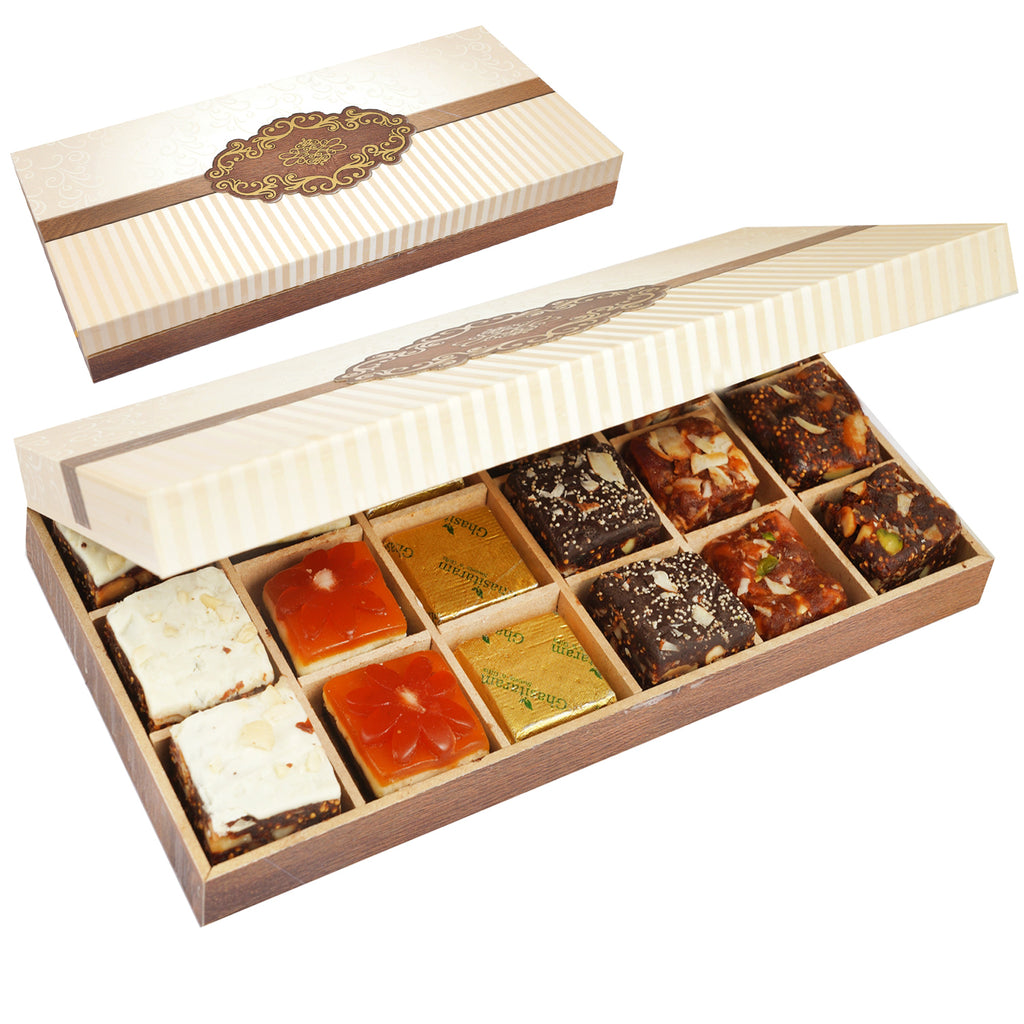 Mothers Day Sweets-Wooden box 18 Assorted Bites