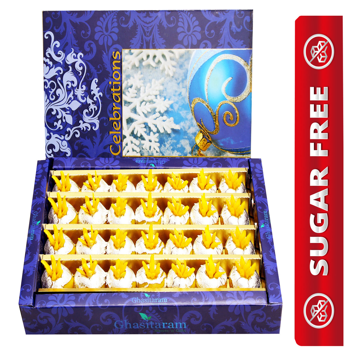 Ghasitaram's Sugarfree Almond Heads 200 gms