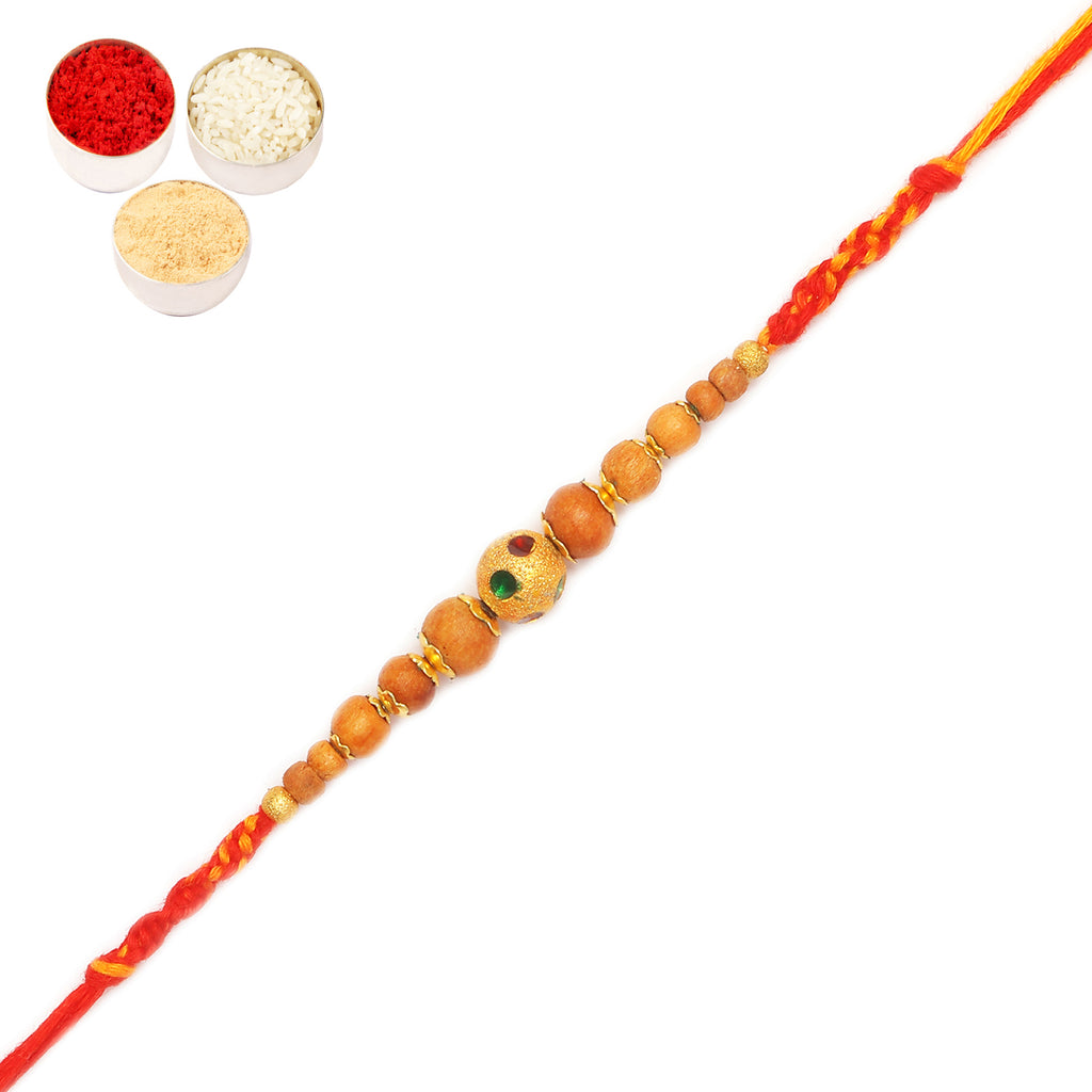 Rakhi for Brother Rakhis Online - Rs-128 Fancy Thread Rakhi 