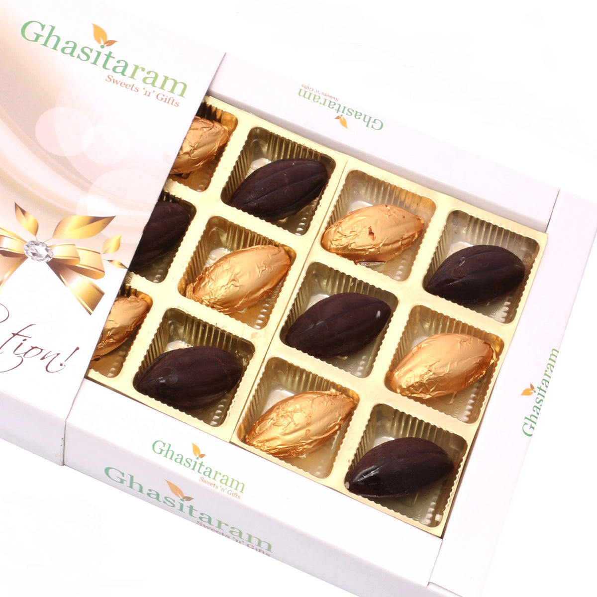  Whole Roasted Almond Chocolate Box (18 pcs)