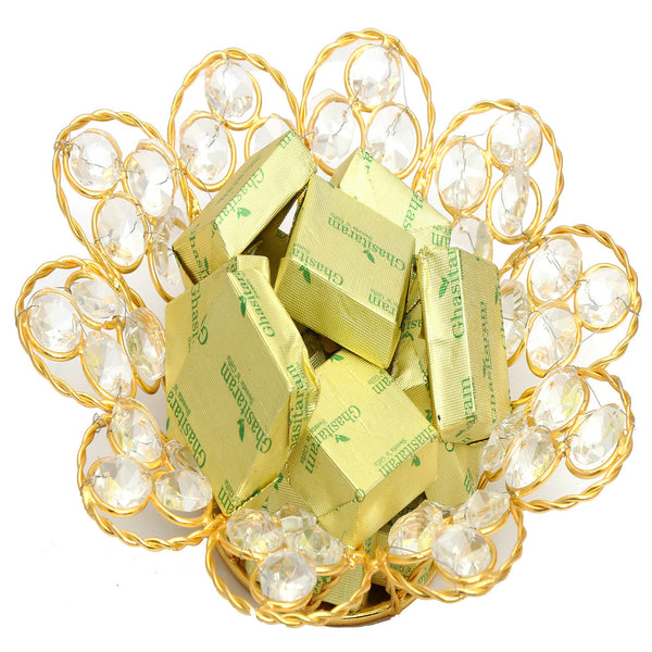 Mewa Bites-  Gold Crystal Mewa Bites Bowl