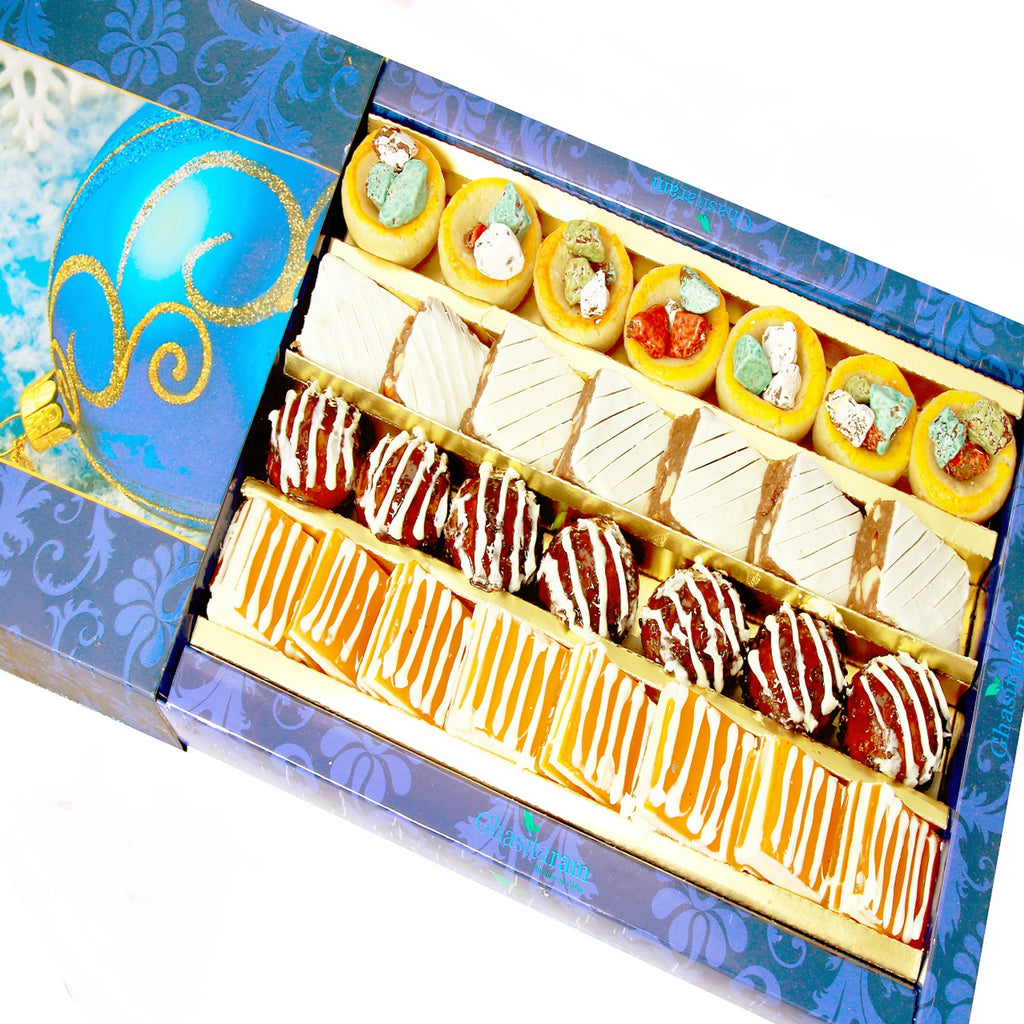 Ghasitaram Gifts Sweets - Assorted Exotic Cashew Sweets 800 gms 