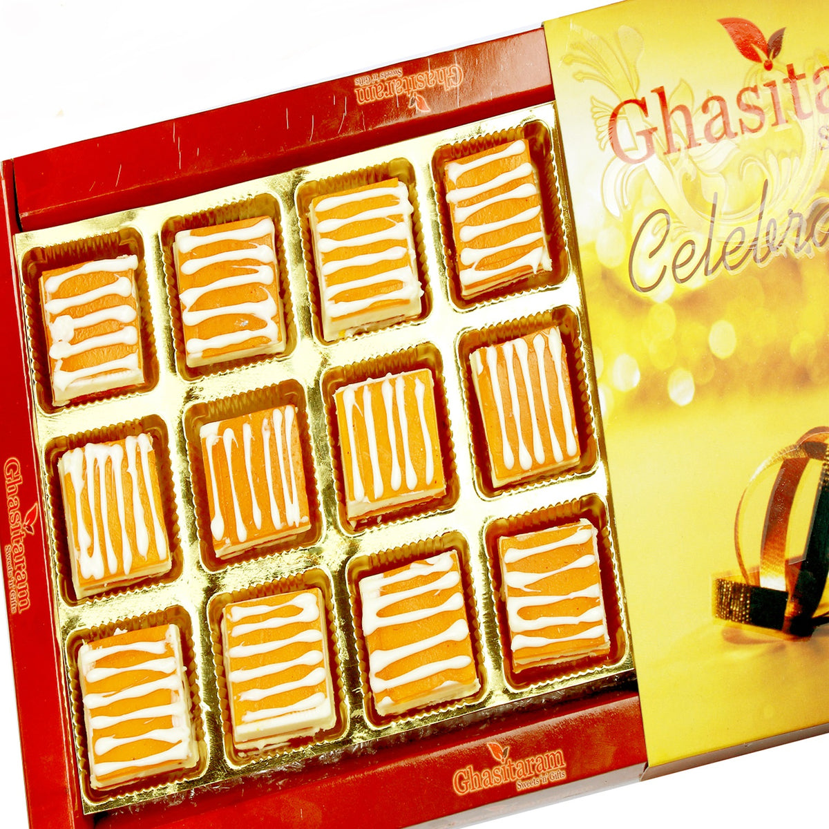 Ghasitaram Gifts Sweets - Mango Bites 12 pcs