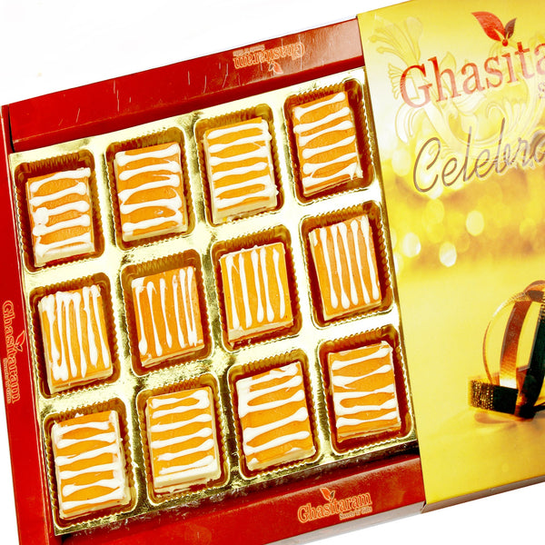 Ghasitaram Gifts Sweets - Mango Bites 12 pcs