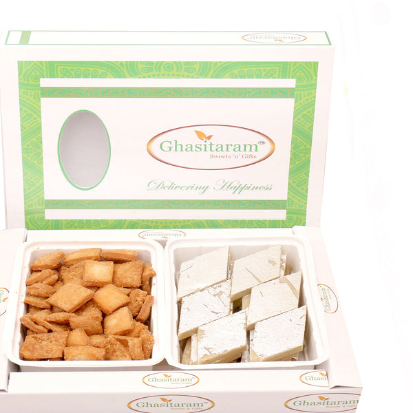 Hampers- Shakar Pada and Kaju Katli Hamper