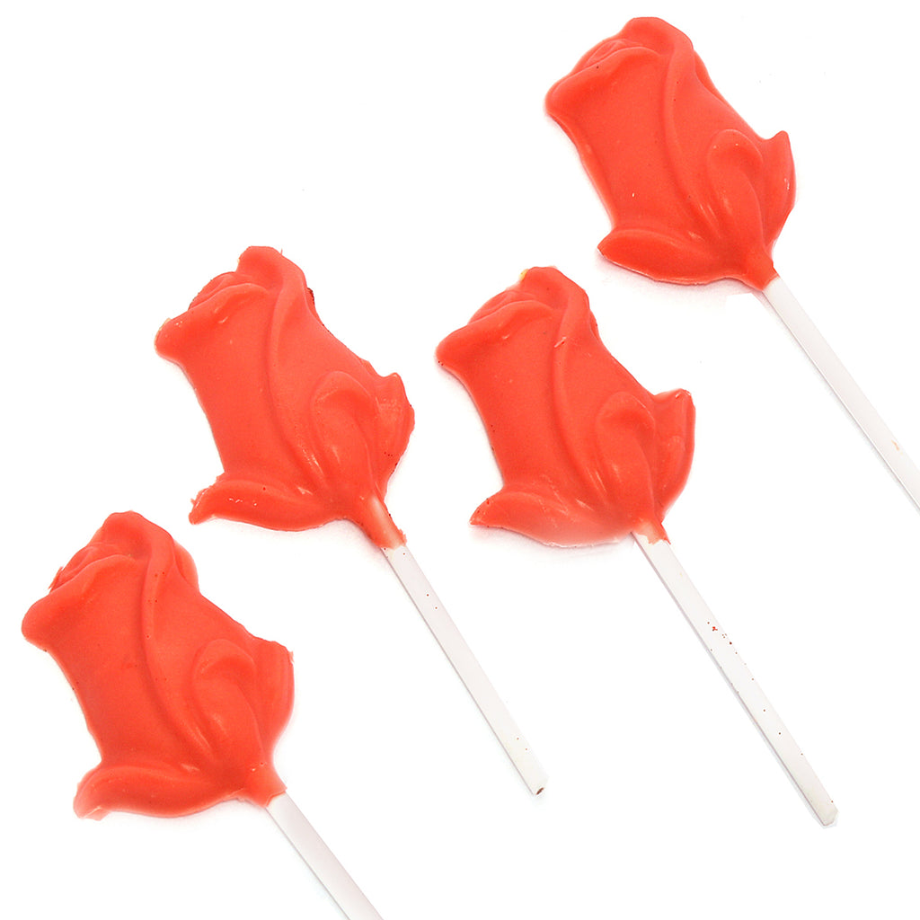 Set of 10 Rose Lollies