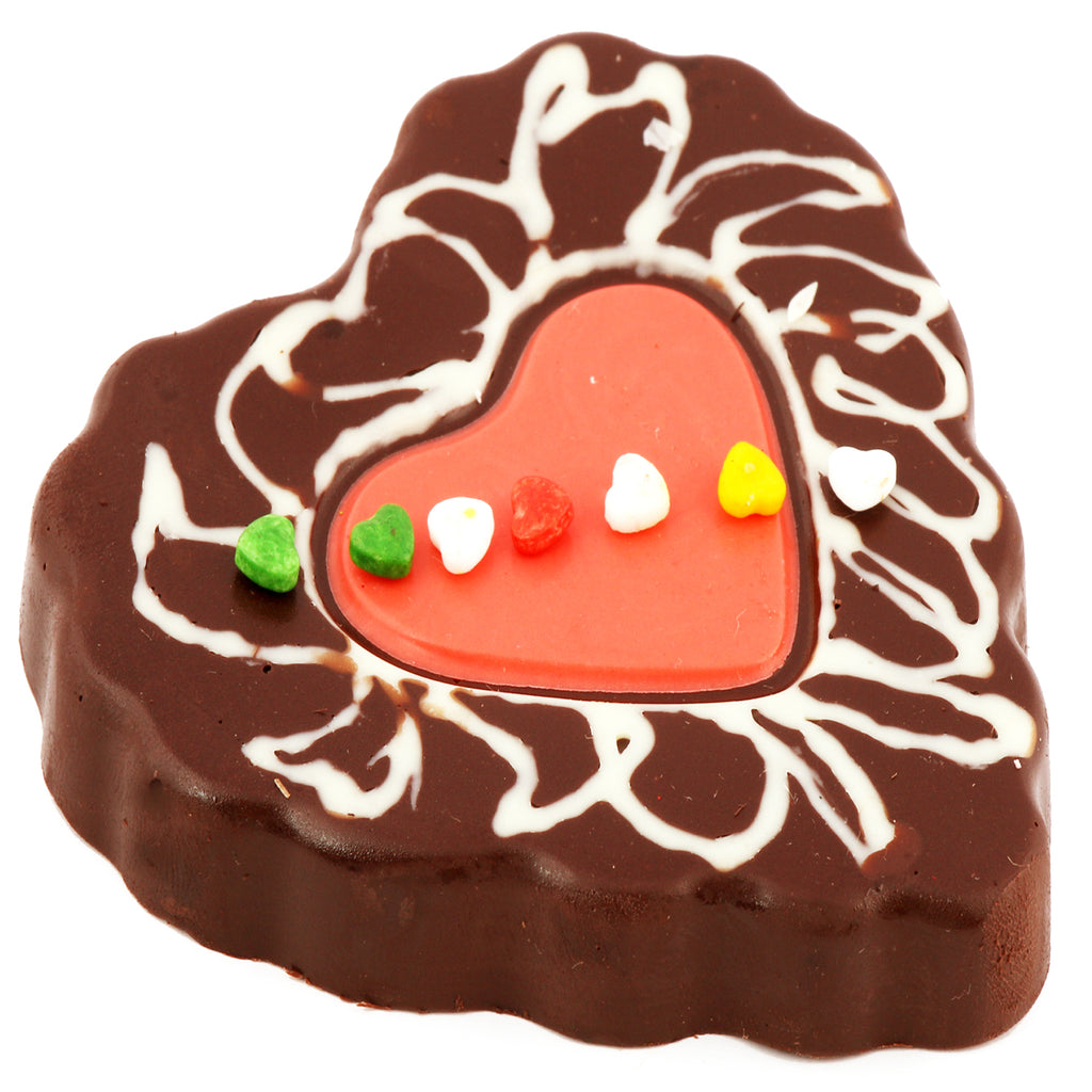 Chocolate-Big Chocolate and Strawberry  Heart