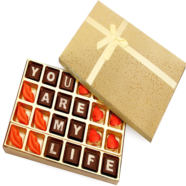 Valentine Theme Chocolates- You Are My Life