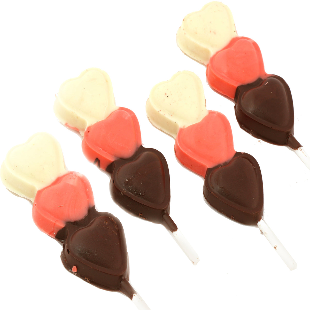 Set of 8 Trio Choco Lollies