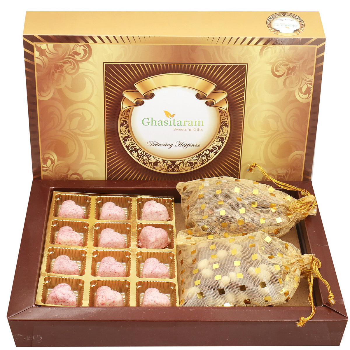 Big Box of Marble Chocolates, Nutties and Chocolate Brittles