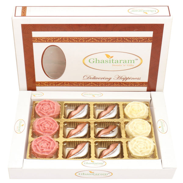 Kisses and Roses Chocolates 12 pcs