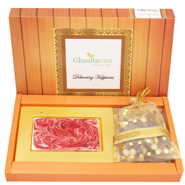 Marble Chocolate Bark Small with Nutties