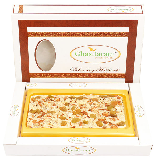 White Dryfruit Chocolate Bark Big