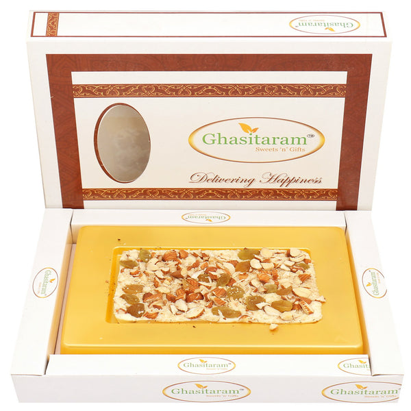 White Dryfruit Chocolate Bark Small
