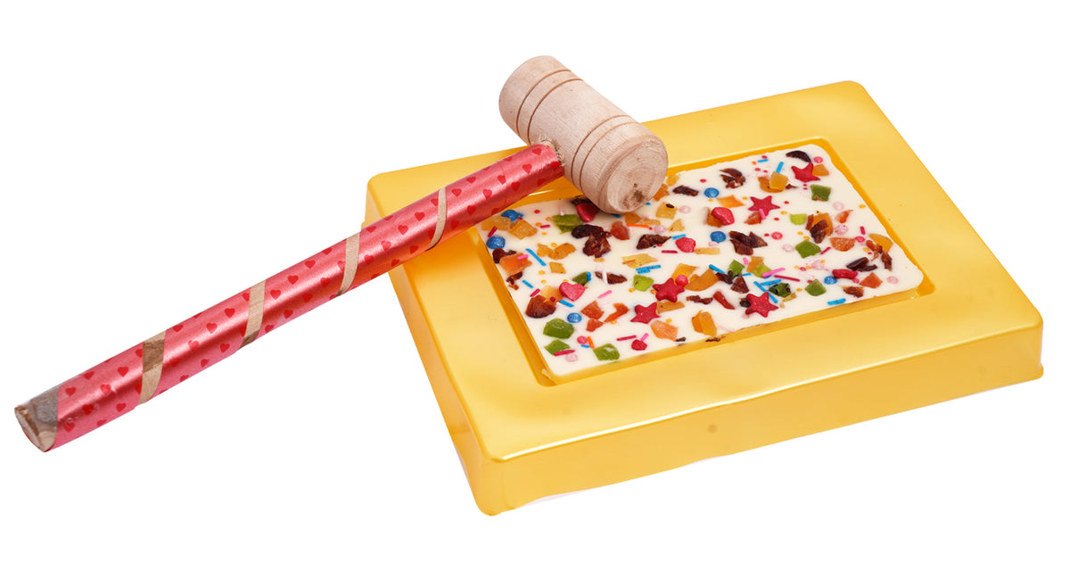 Mixed Fruit Chocolate Bark