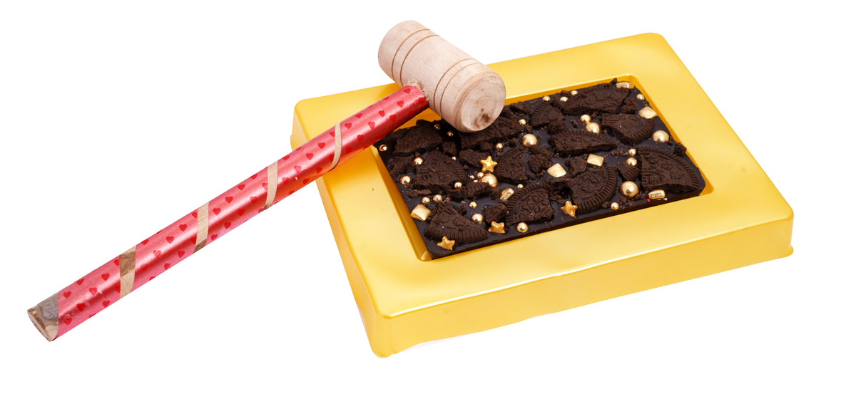 Crunchy Biscuit Chocolate Bark