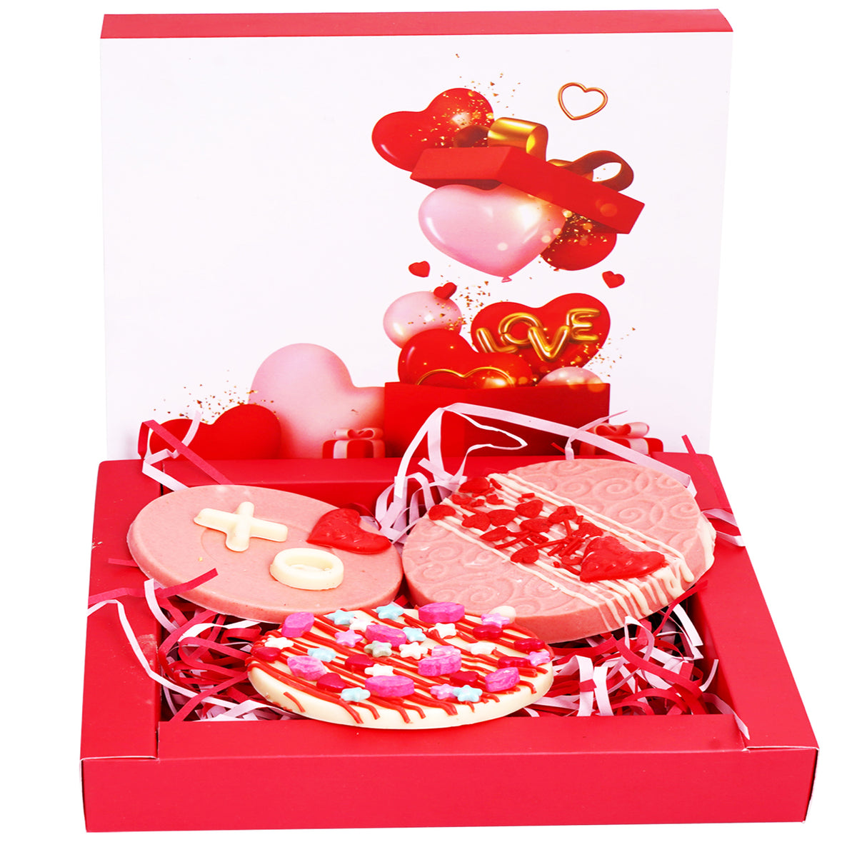 Valentines Box of 3 Discs